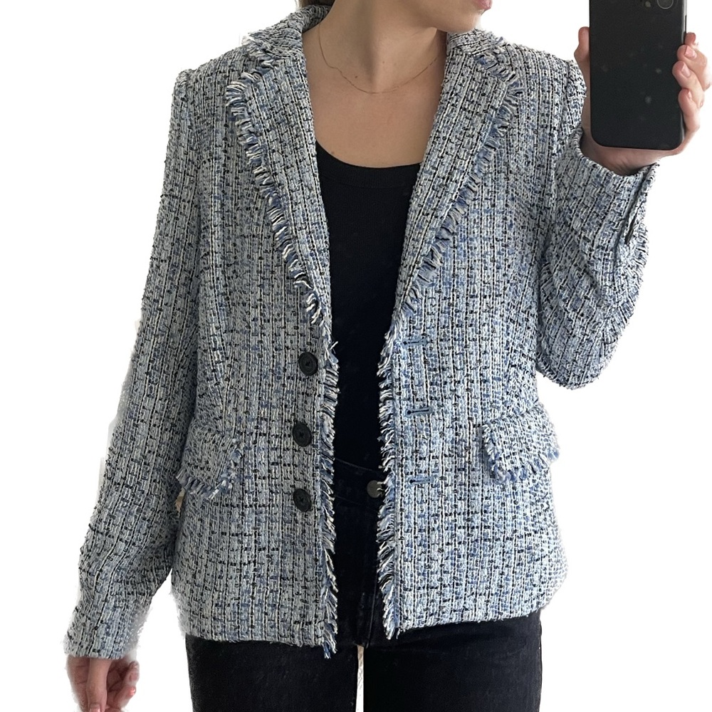 Karl Lagerfeld Tweed Blazer